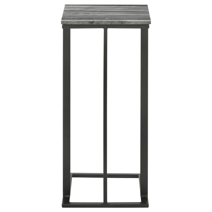 Vicente Accent Table with Marble Top Grey